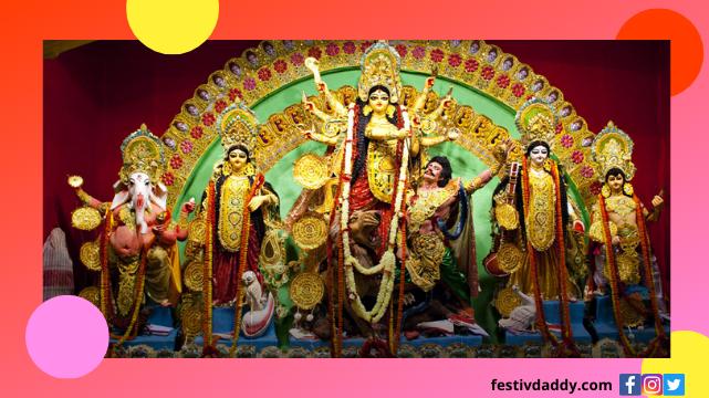Happy Navratri 2021 Celebration Durga Puja Signification Date Quotes Messages