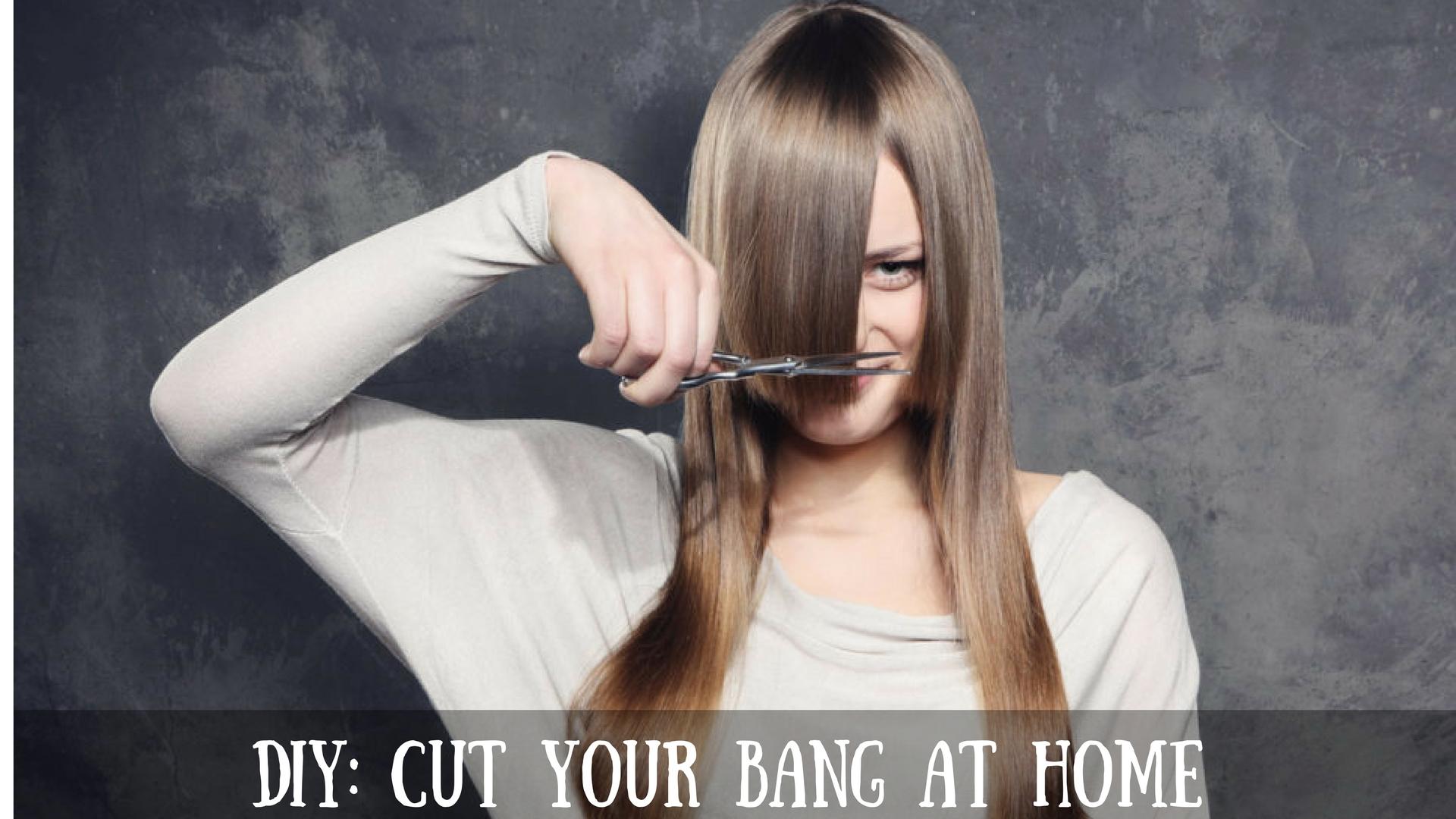 DIY: Cut Your Bang at Home
