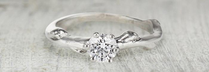 Diamond Twig Engagement Rings for Your Nature-Loving Bride-to-Be