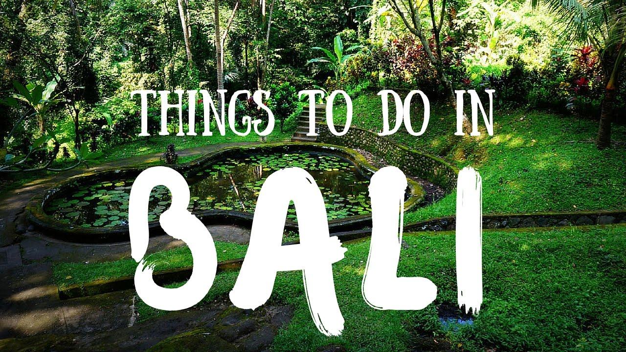 Top 5 Things you Must Include in your Itinerary While in Bali