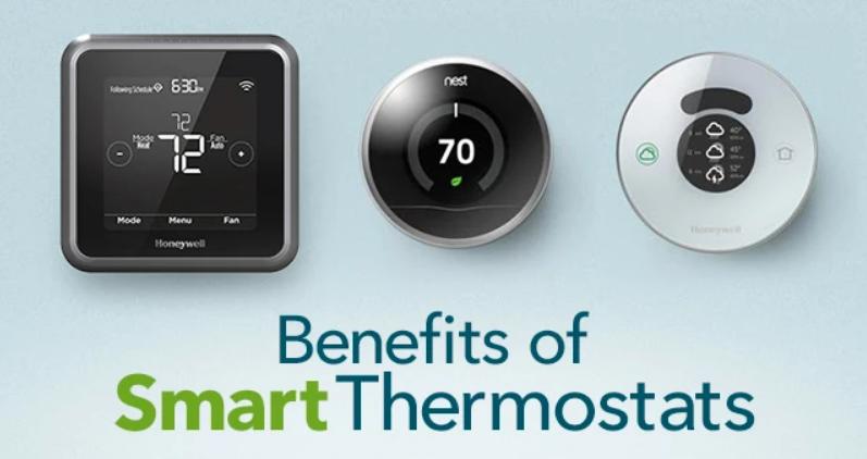 Smart thermostat at smart home - how it works?