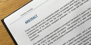 How To Write Effective Research Project Abstract