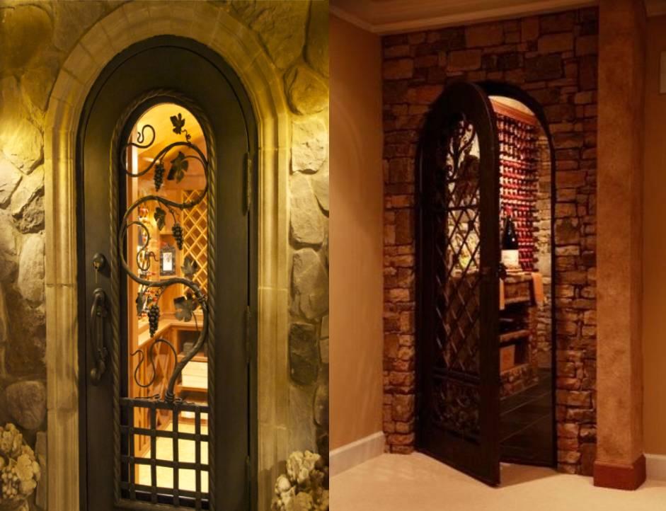 Why Should You Choose Wrought Iron Wine Cellar Doors for Your Wine Cellar?