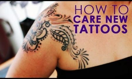 Tips to Care for a New Tattoo 