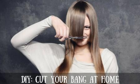 DIY: Cut Your Bang at Home