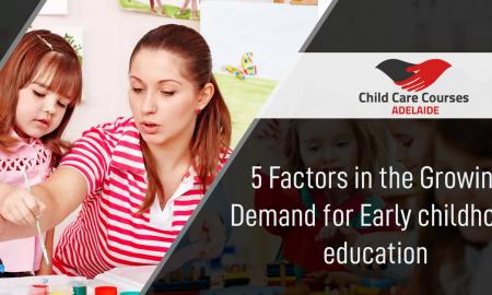 Childcare Courses Adelaide : 5 Factors in the Growing Demand for Early childhood education