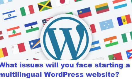 What issues will you face starting a multilingual WordPress website?