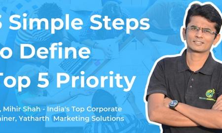 3 Simple Steps To Define Top 5 Priority