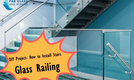 DIY Project- How to Install Stairs Glass Railing