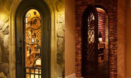 Why Should You Choose Wrought Iron Wine Cellar Doors for Your Wine Cellar?