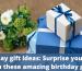 Birthday gift ideas: Surprise your wife with these amazing birthday gifts